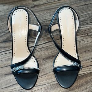 Gabriella Zip Heeled Sandal